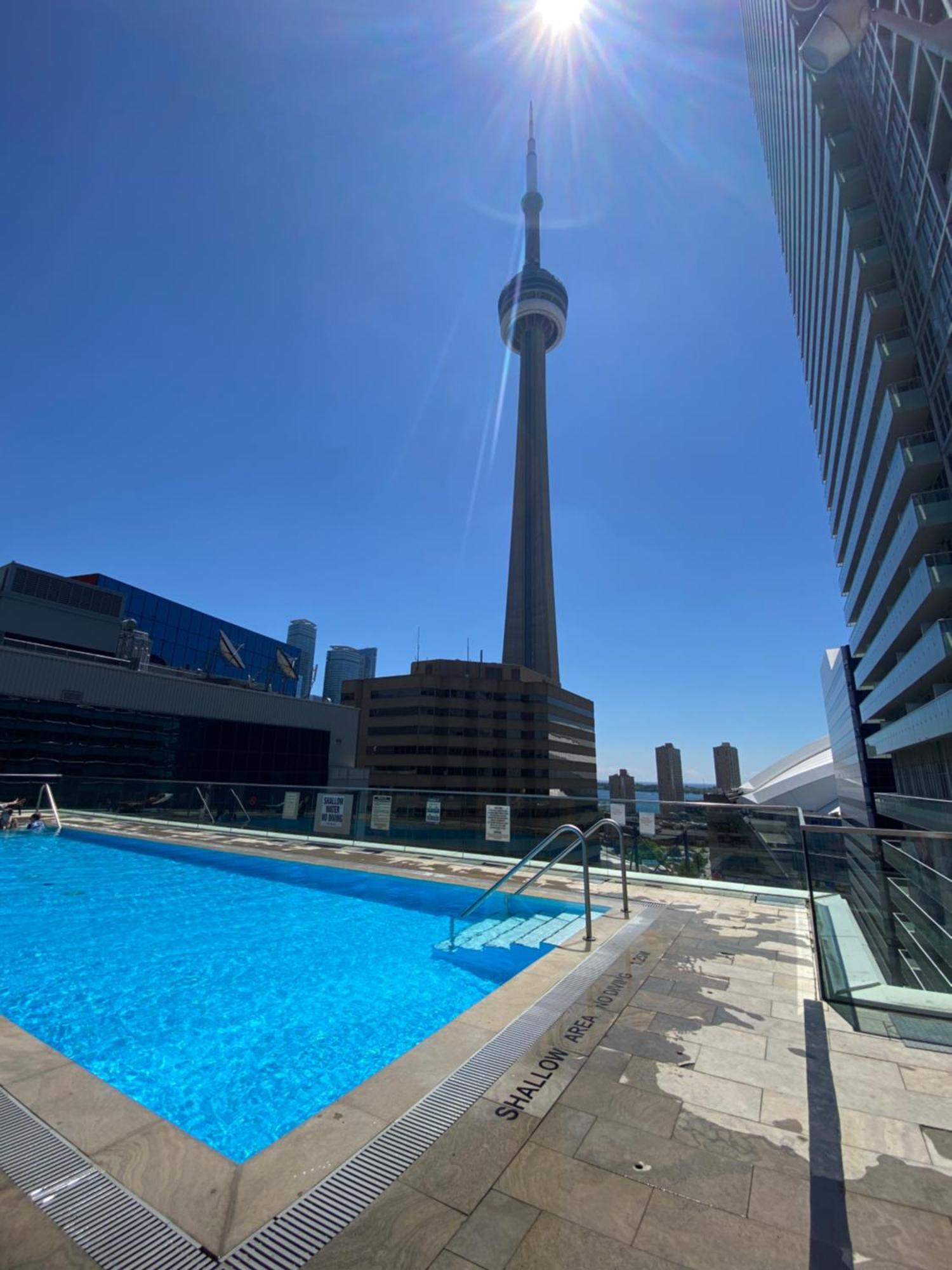 Central Toronto Suite - Free Parking, City Views, Near Cn Tower Exterior foto